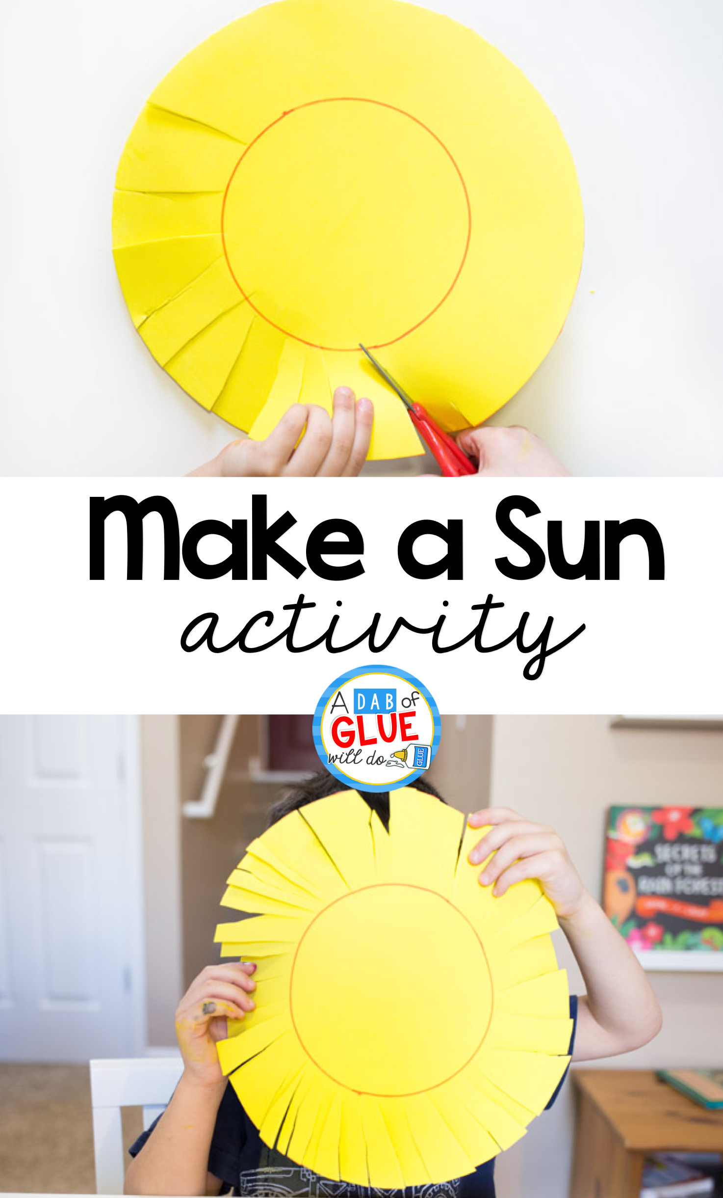 Sun Craft For Preschool
 Make a Sun Scissor Skills Activity