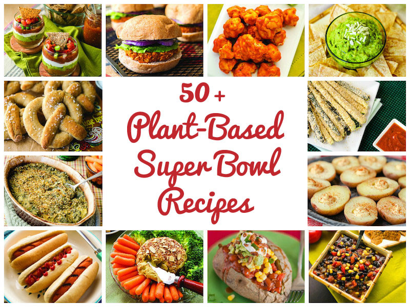 Super Bowl 50 Recipes
 50 Plant Based Vegan SUPER BOWL Recipes