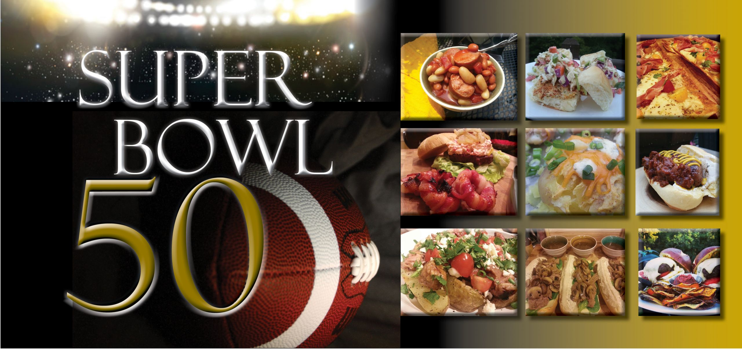 Super Bowl 50 Recipes
 23 FAN Tastic Super Bowl Party Recipes