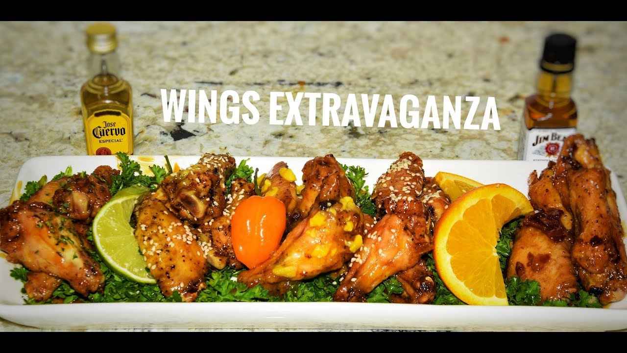 Super Bowl Chicken Wing Recipes
 Chicken Wings 5 Ways Super Bowl Wings Appetizer Best