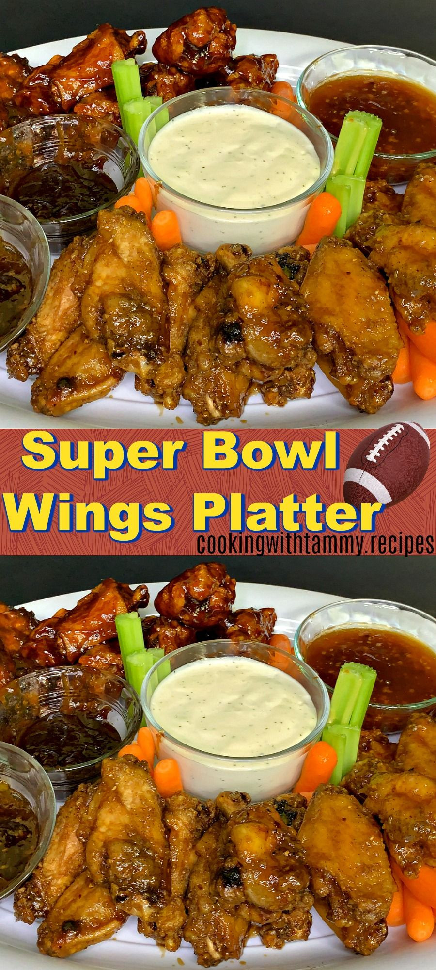 Super Bowl Chicken Wing Recipes
 Super Bowl Chicken Wings Recipe Appetizer A bination