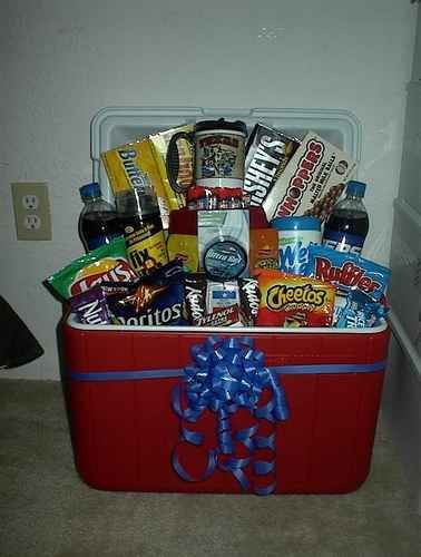 Super Bowl Gift Basket Ideas
 Pin by Debbie Miriani Harper on crafts