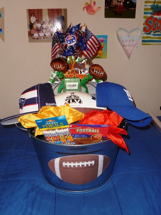 Super Bowl Gift Basket Ideas
 In the midst of planning these things one of our avid