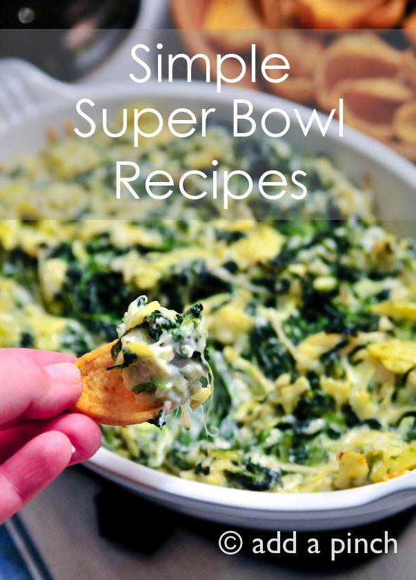 Super Bowl Menus And Recipes
 Super Bowl Menu Ideas Cooking Add a Pinch