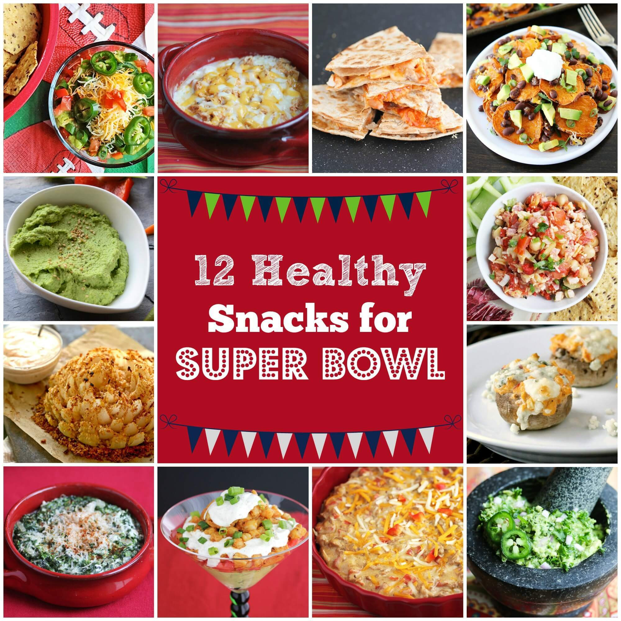 Super Bowl Recipes Pinterest
 12 Healthy Super Bowl Snack Recipes Jeanette s Healthy