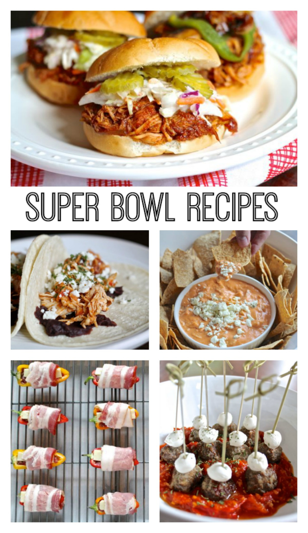 Super Bowl Recipes Pinterest
 15 Super Bowl Recipes thekittchen
