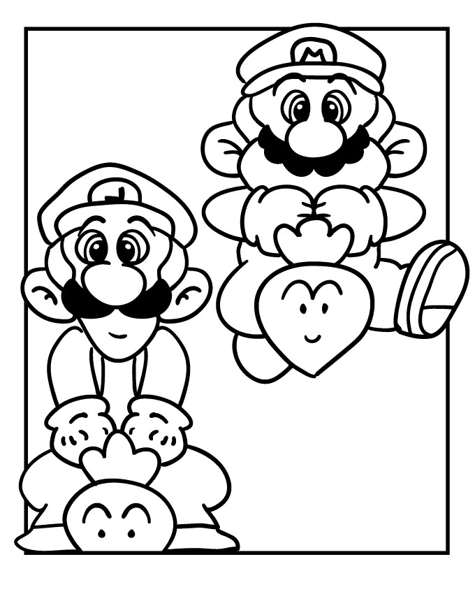 Super Mario Printable Coloring Pages
 Super Mario Coloring Pages Free Printable Coloring Pages