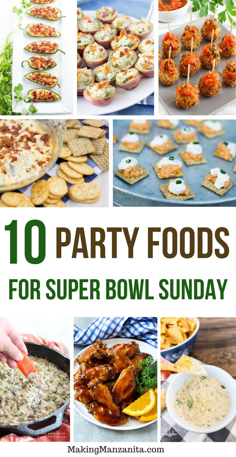 Superbowl Dinner Ideas
 10 Delicious Super Bowl Recipes & 10 Creative Super Bowl