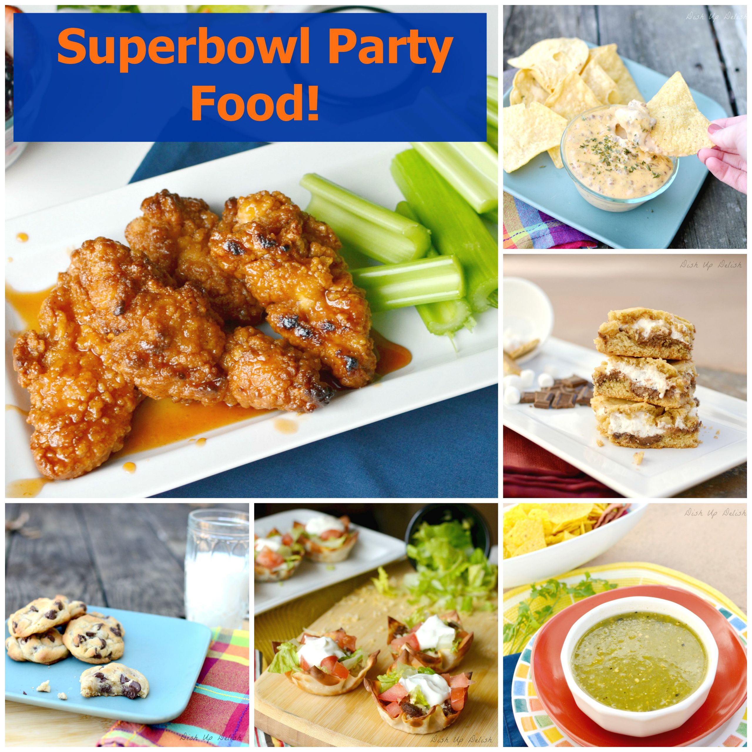 Superbowl Main Dishes
 Superbowl Party Food