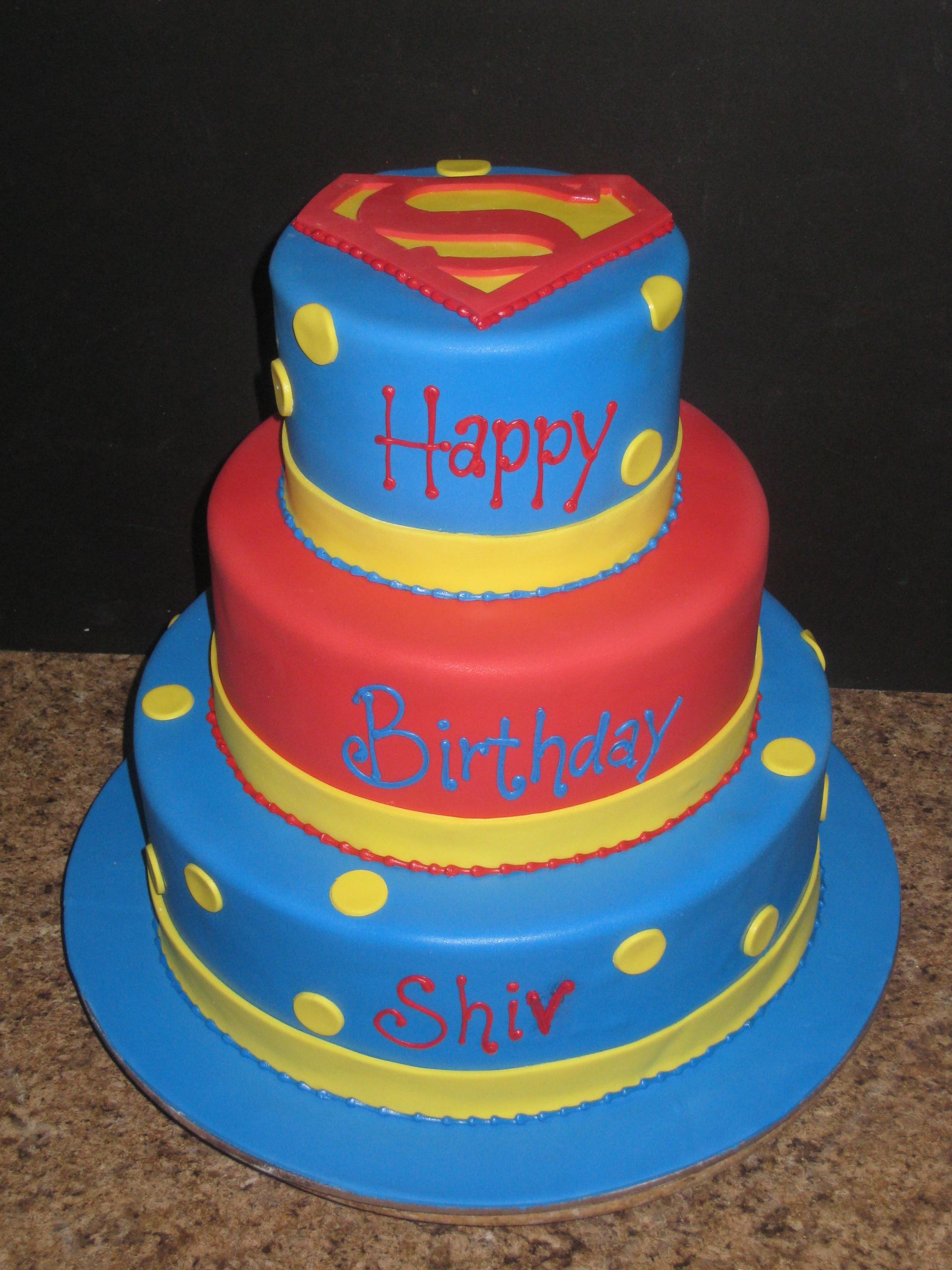 Superman Birthday Cakes
 Superman Cakes – Decoration Ideas