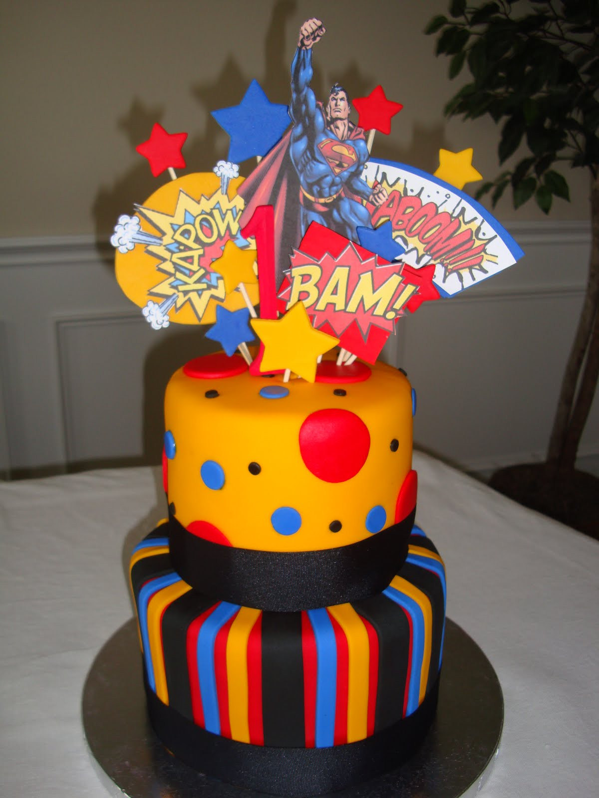 Superman Birthday Cakes
 Girly Gatherings Superman Cake