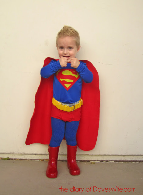 Superman Costume DIY
 5 Easy DIY Halloween Costumes for Kids