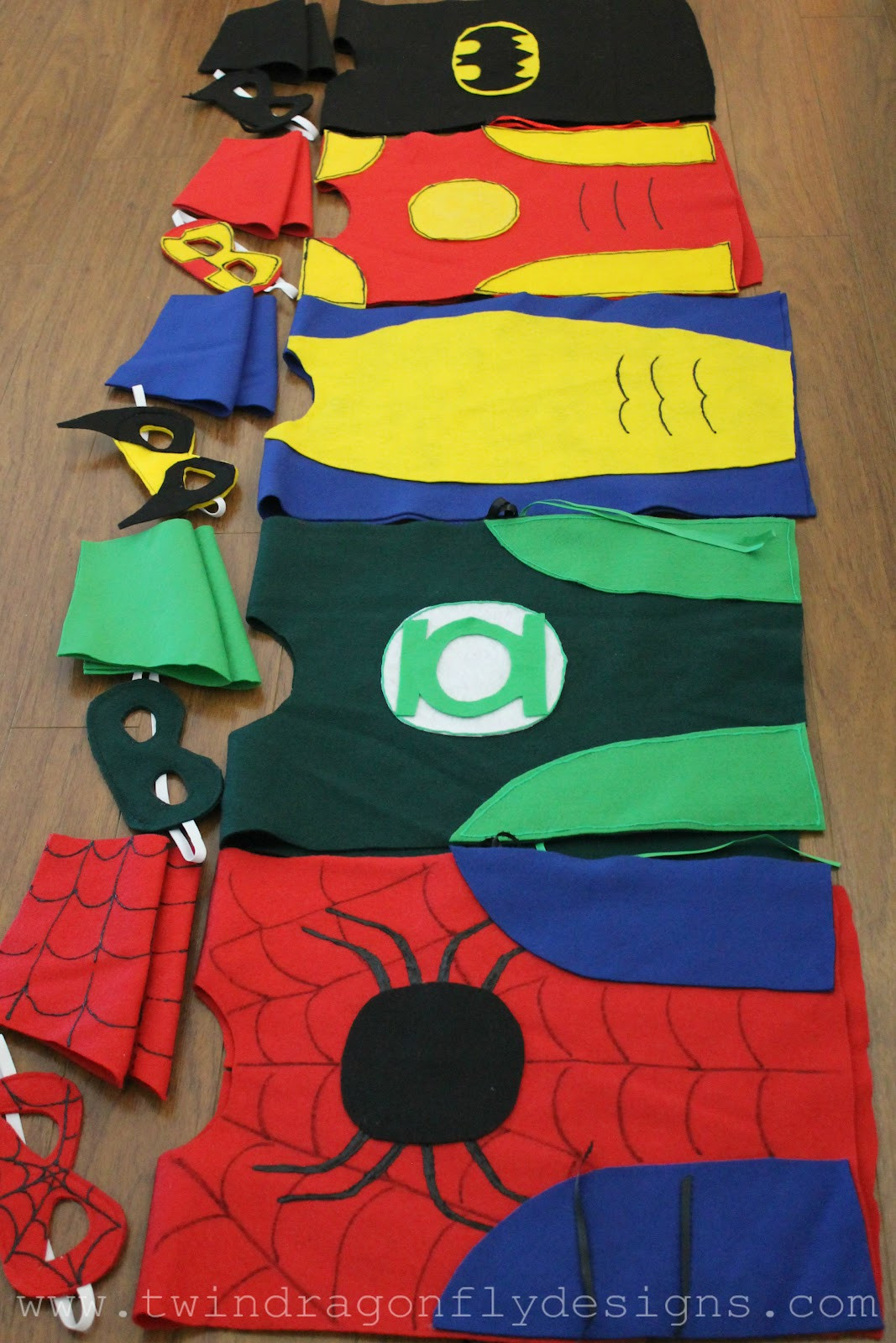 Superman Costume DIY
 Simple No Sew Superhero Costumes — All for the Boys