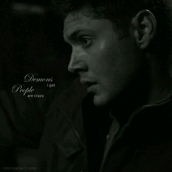 Supernatural Sad Quotes
 Dean winchester sad Supernatural dean and Sad quotes on