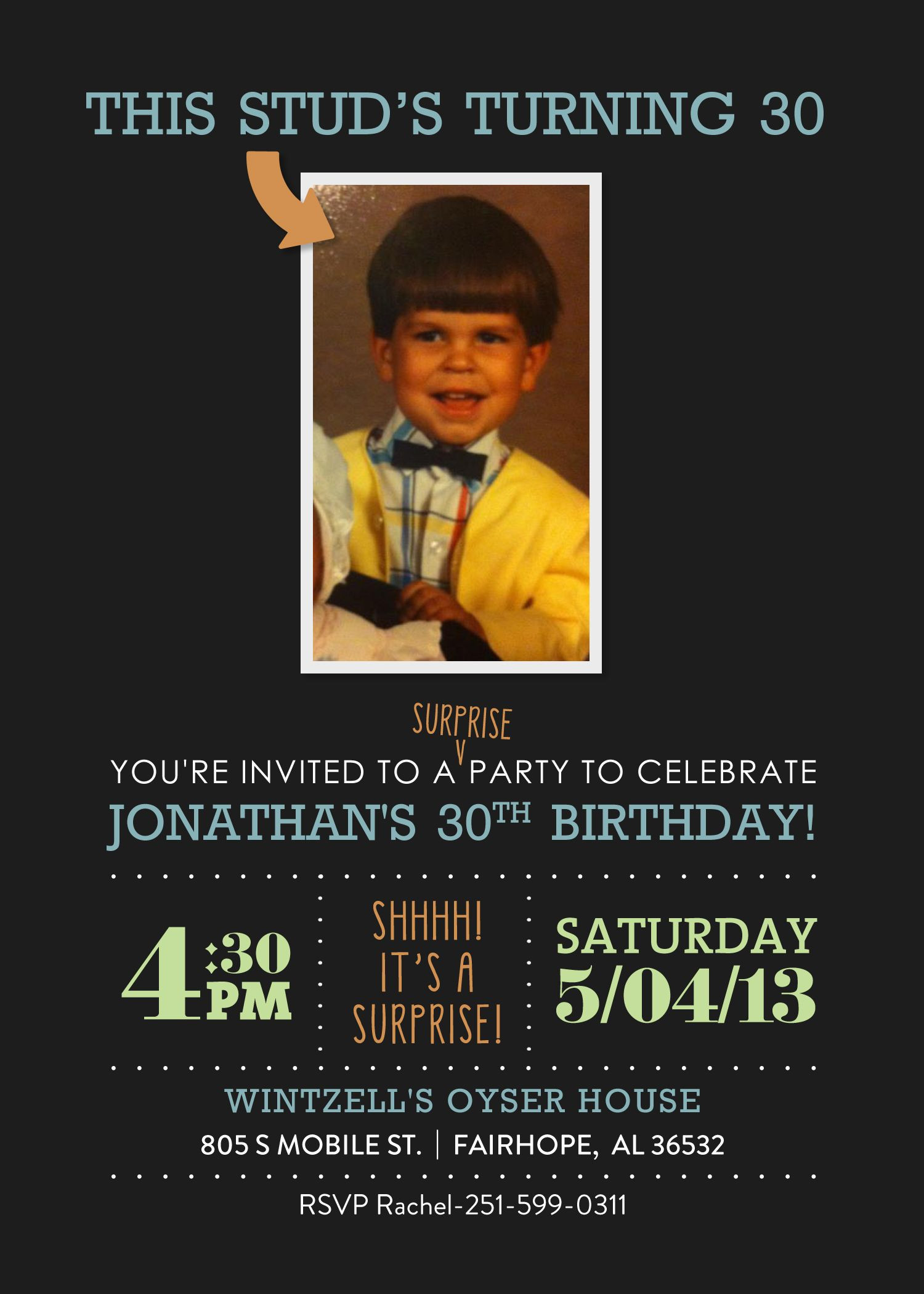 Surprise 30th Birthday Party Invitations
 Surprise 30th Birthday Invitations