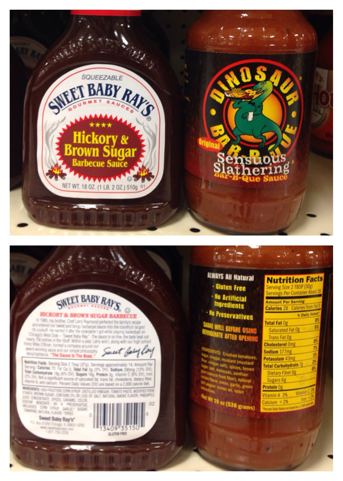 Sweet Baby Ray Bbq Sauce Ingredients
 FoodLabelFriday BBQ Sauce Eat Well with GinaEat Well