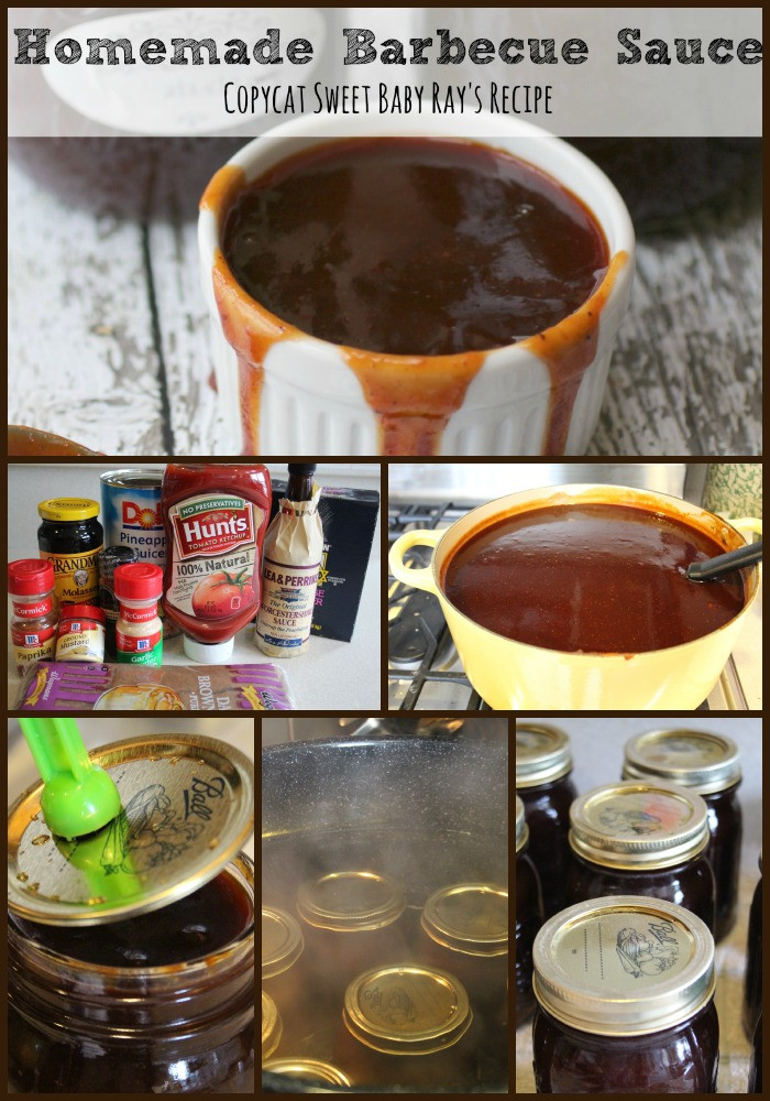 Sweet Baby Ray Bbq Sauce Ingredients
 Homemade Barbecue Sauce Recipe