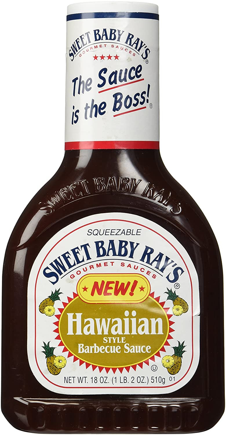 Sweet Baby Ray'S Hawaiian Bbq Sauce
 Sweet Baby Rays Barbecue Sauce Hawaiian 18 oz Walmart