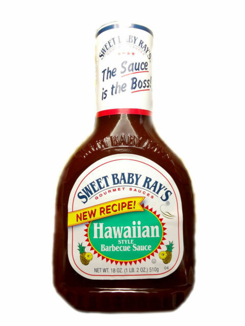 Sweet Baby Ray'S Hawaiian Bbq Sauce
 Sweet Baby Ray s Barbecue Sauce Hawaiian Style 3 Pack 18