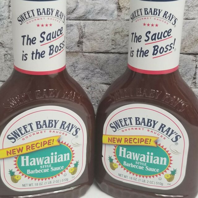 Sweet Baby Ray'S Hawaiian Bbq Sauce
 Sweet Baby Ray s Hawaiian BBQ Sauce New Recipe Lot 2