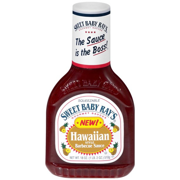 Sweet Baby Ray'S Hawaiian Bbq Sauce
 Sweet Baby Ray s Hawaiian Style Barbecue Sauce 18 oz