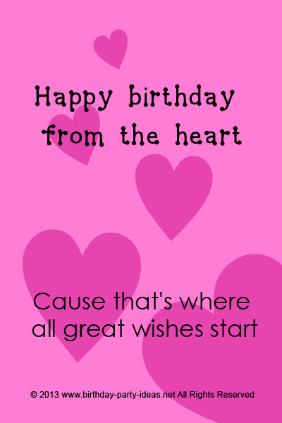 Sweet Happy Birthday Quotes
 Cute Birthday Sayings And Quotes QuotesGram