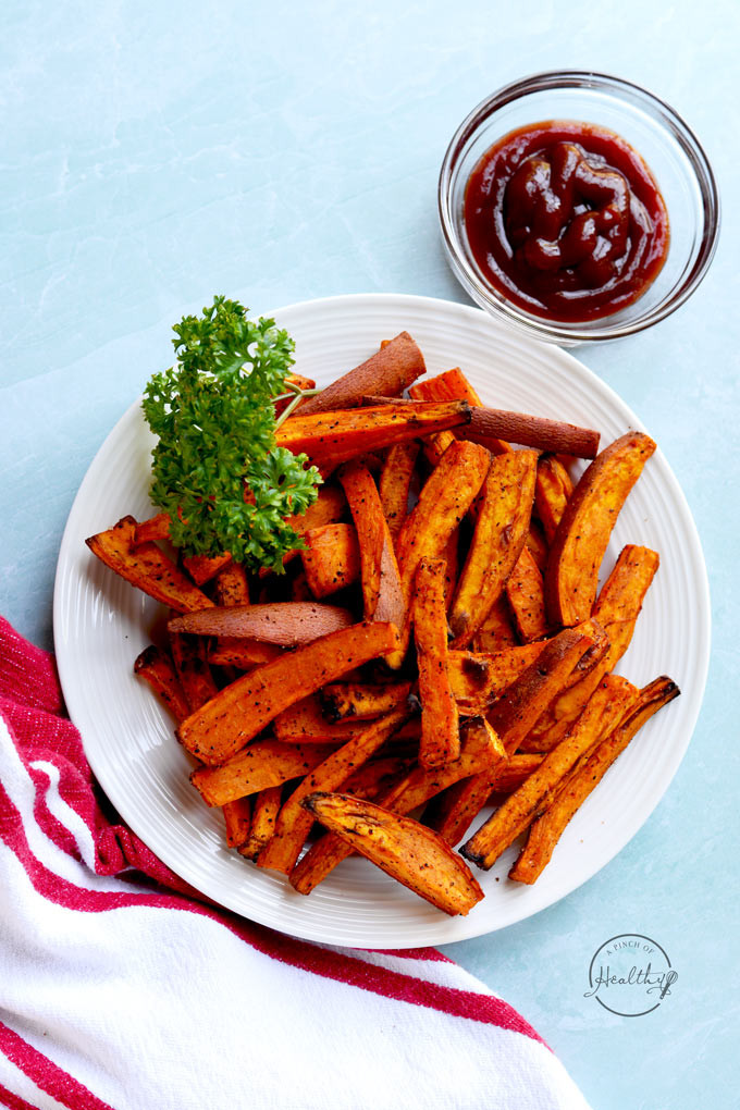 Sweet Potato Fries Air Fryer
 Air Fryer Sweet Potato Fries tips for cutting and