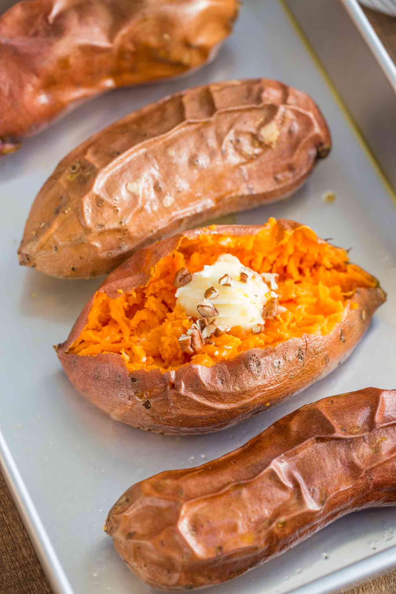 Sweet Potatoes Recipe For Thanksgiving Dinner
 Easy Baked Sweet Potatoes Dinner then Dessert