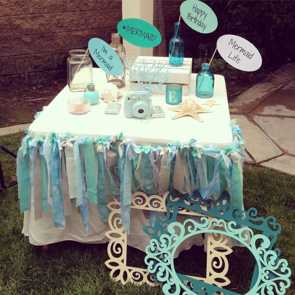 Sweet Sixteen Beach Party Ideas
 props at an under the sea birthday party See more