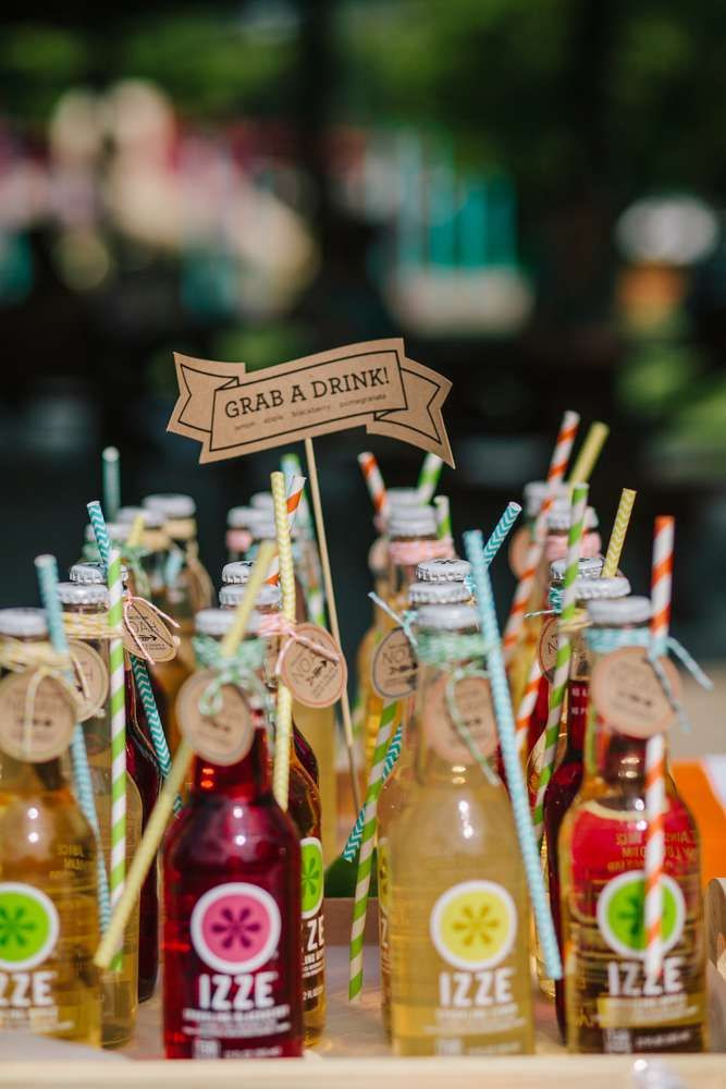 Sweet Sixteen Party Ideas For Summer
 Camping birthday party drinks See more party planning