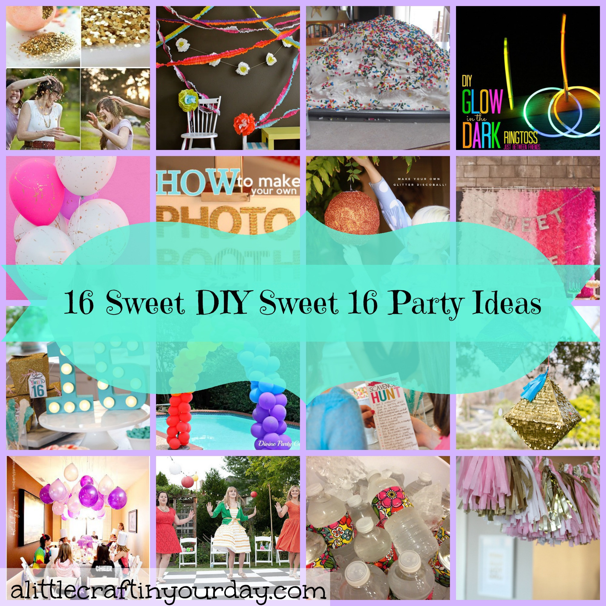Sweet Sixteen Party Ideas For Summer
 Sweet Sixteen Party Ideas to Favor