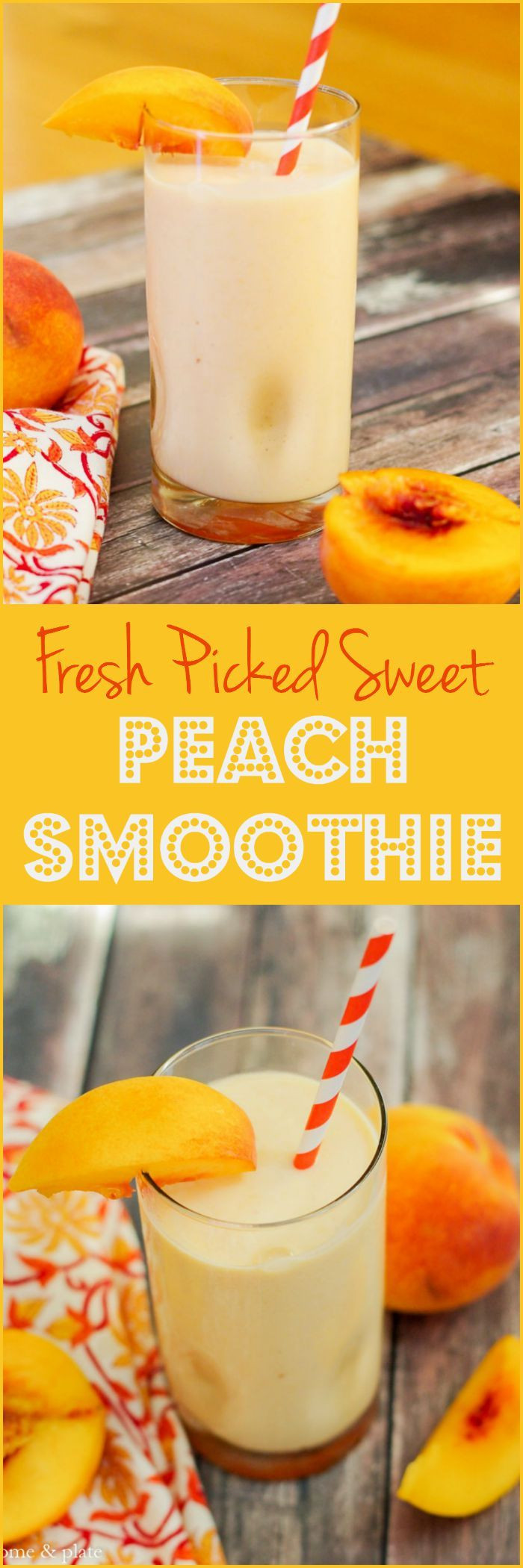 Sweet Smoothies Recipes
 Banana Peach Smoothie Recipe