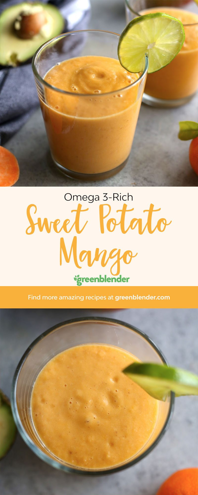 Sweet Smoothies Recipes
 Sweet Potato Mango Smoothie Recipe GreenBlender
