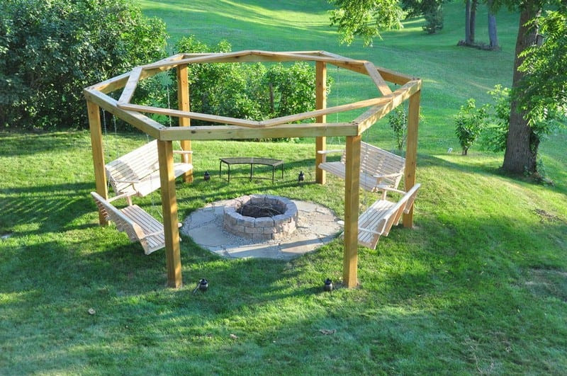 Swing Set Fire Pit
 Build Your Own Fire Pit Swing Set Page 1