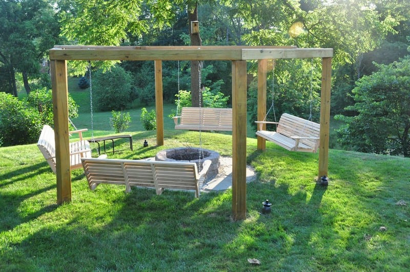 Swing Set Fire Pit
 Build Your Own Fire Pit Swing Set – Your Projects OBN