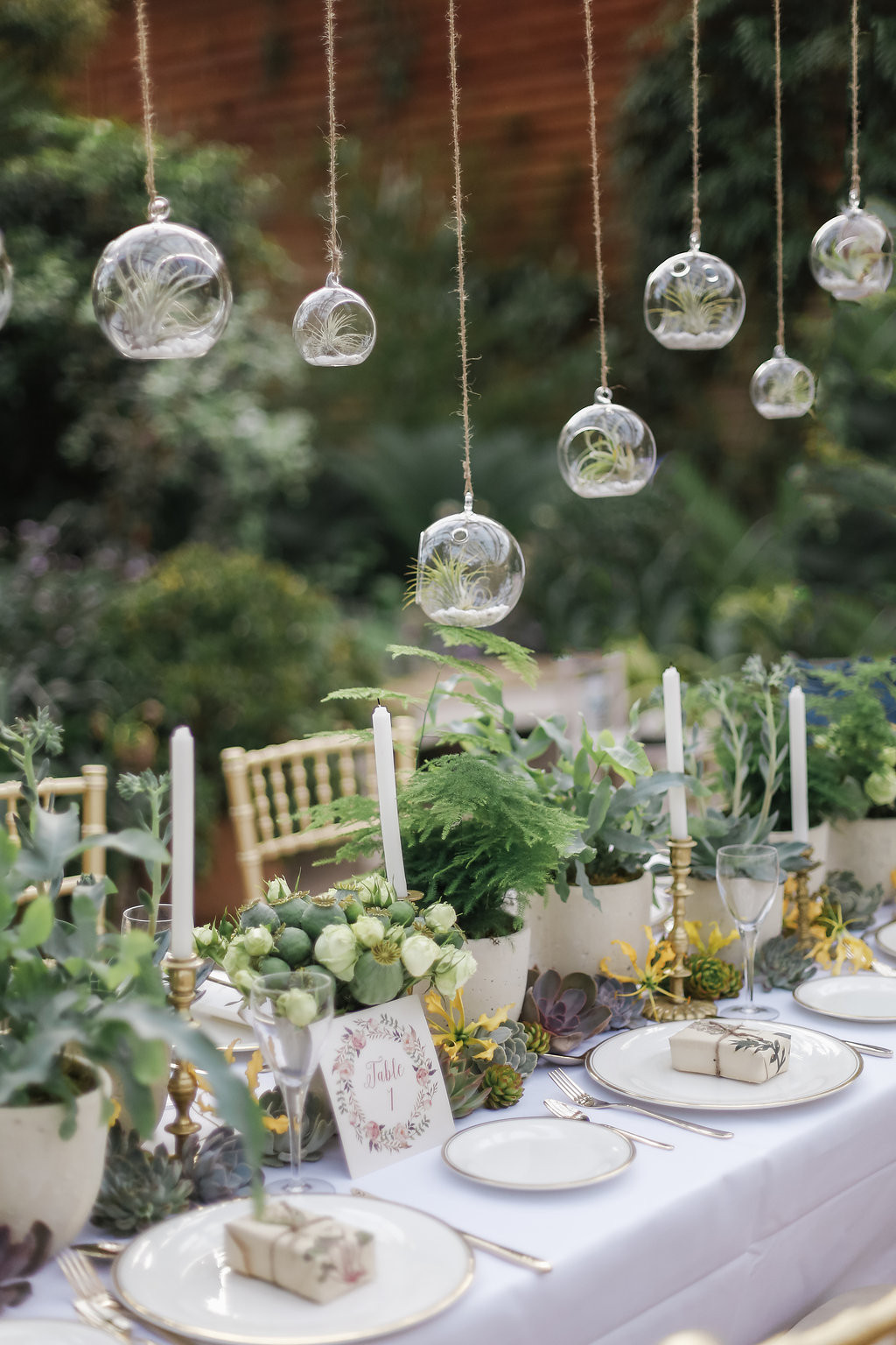 Table Decor For Wedding
 18 Rustic Greenery Wedding Table Decorations You Will Love