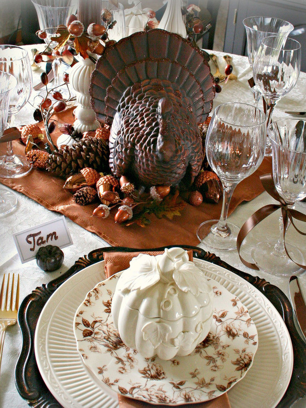 Table Decorations For Thanksgiving
 Source design remont hgtv
