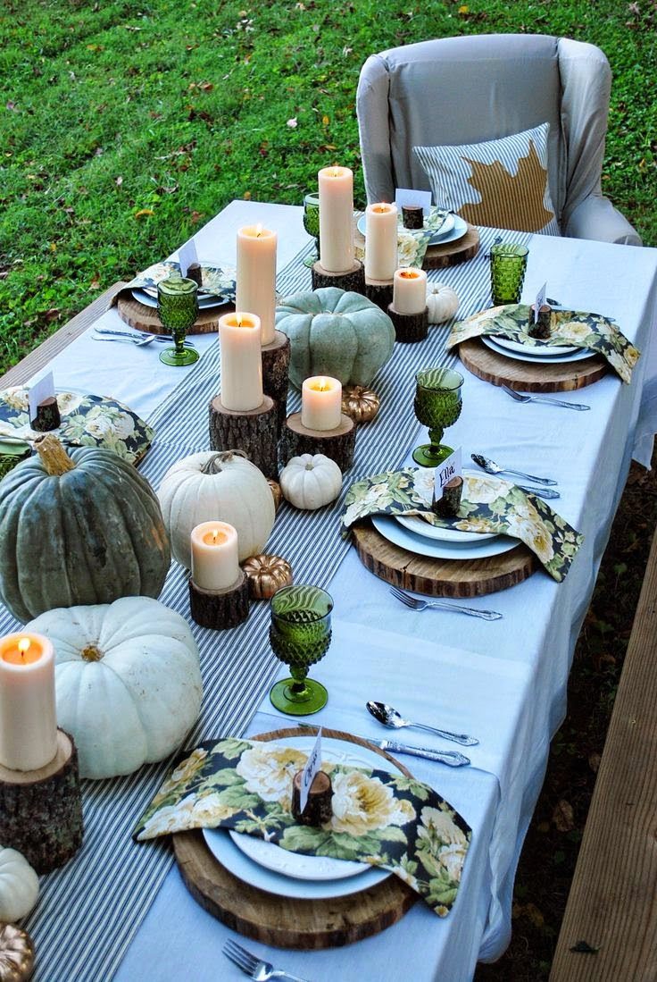 Table Decorations For Thanksgiving
 The Classy Woman 15 Elegant Thanksgiving Table Decor Ideas