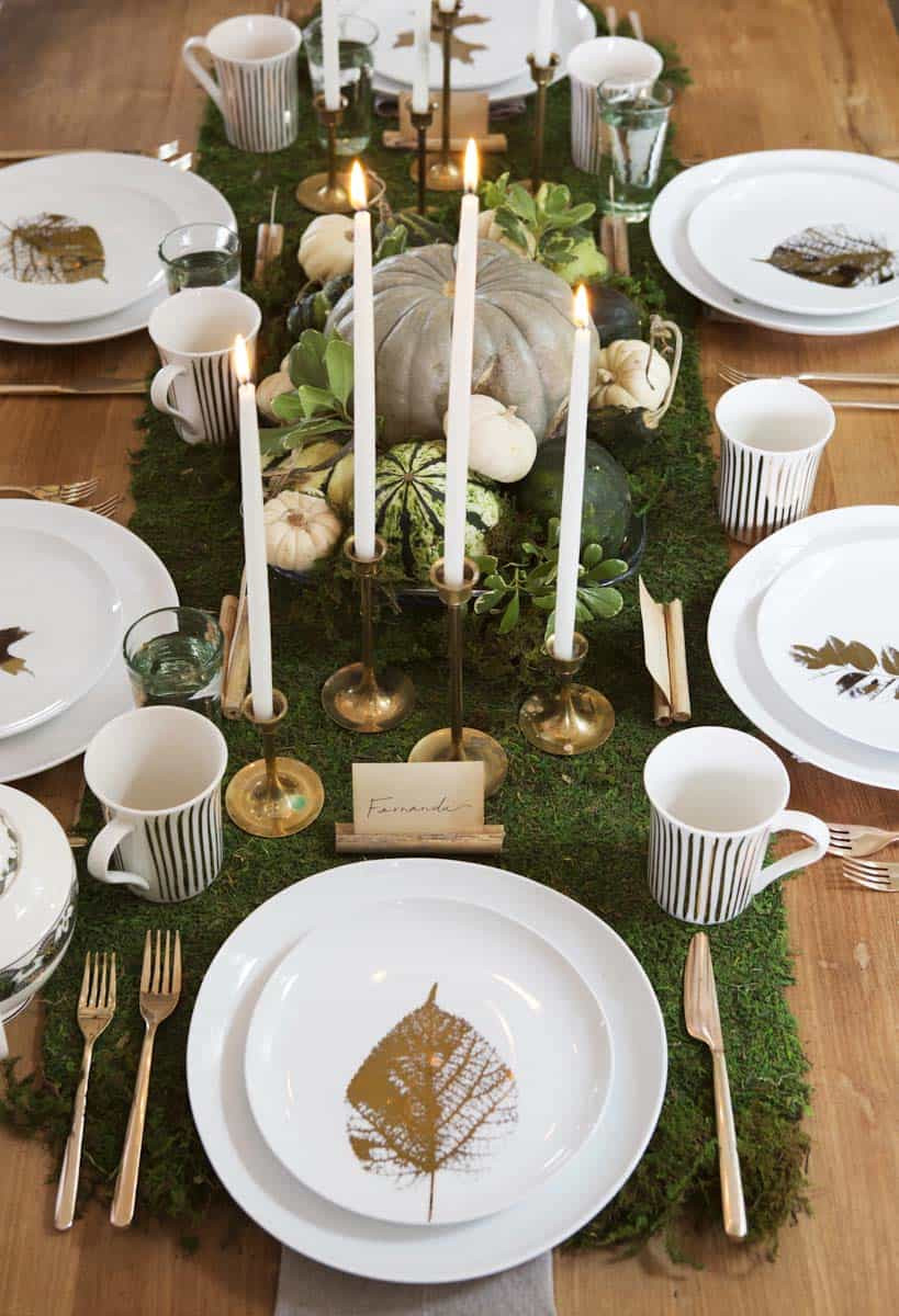 Table Decorations For Thanksgiving
 20 Thanksgiving tablescape decorating ideas with natural