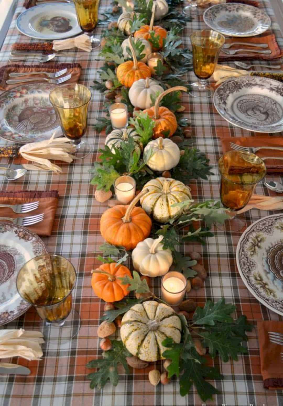 30 Elegant Table Decorations for Thanksgiving – Home, Family, Style and