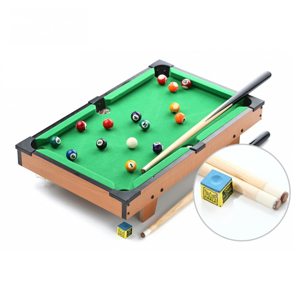 Table Games For Kids
 20" Classic mini american pool table billiard tabletop