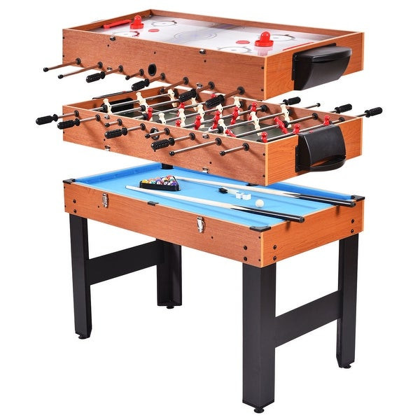 Table Games For Kids
 Shop Costway 48 3 In 1 Multi bo Game Table Foosball
