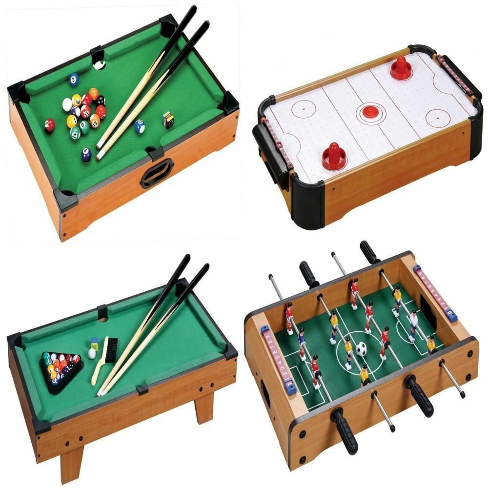 Table Games For Kids
 WOODEN MINI TABLE TOP GAME SET KIDS DESKTOP ARCADE PLAY