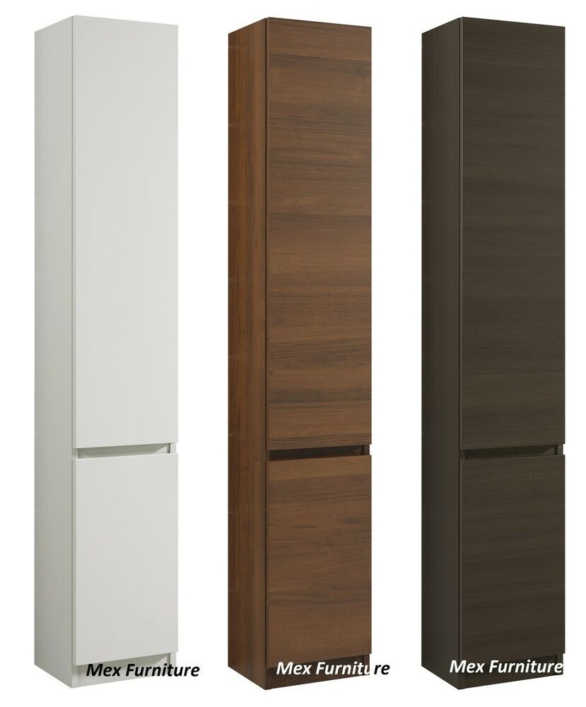 Tall Bathroom Cabinet With Doors
 Modern 175cm tall bathroom storage Cabinet Matt finish