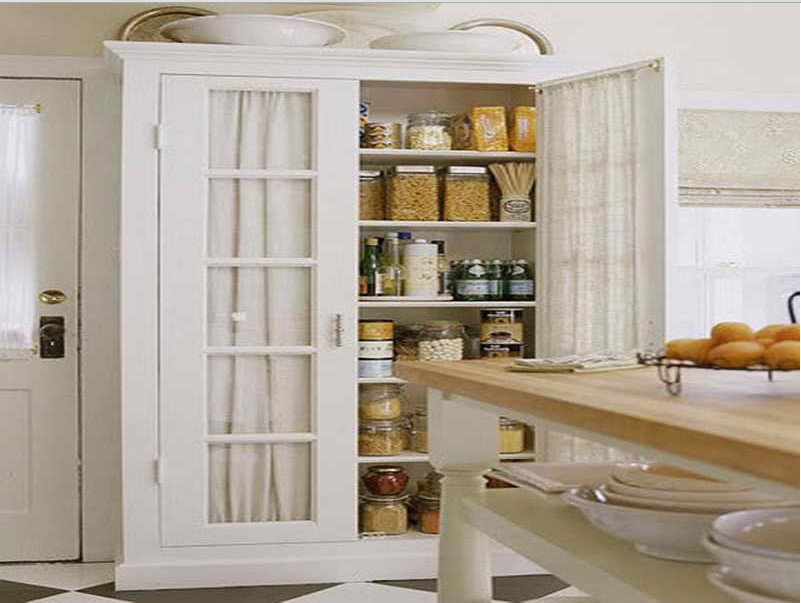 Tall White Kitchen Cabinet
 Tall White Kitchen Pantry Cabinet Decor IdeasDecor Ideas