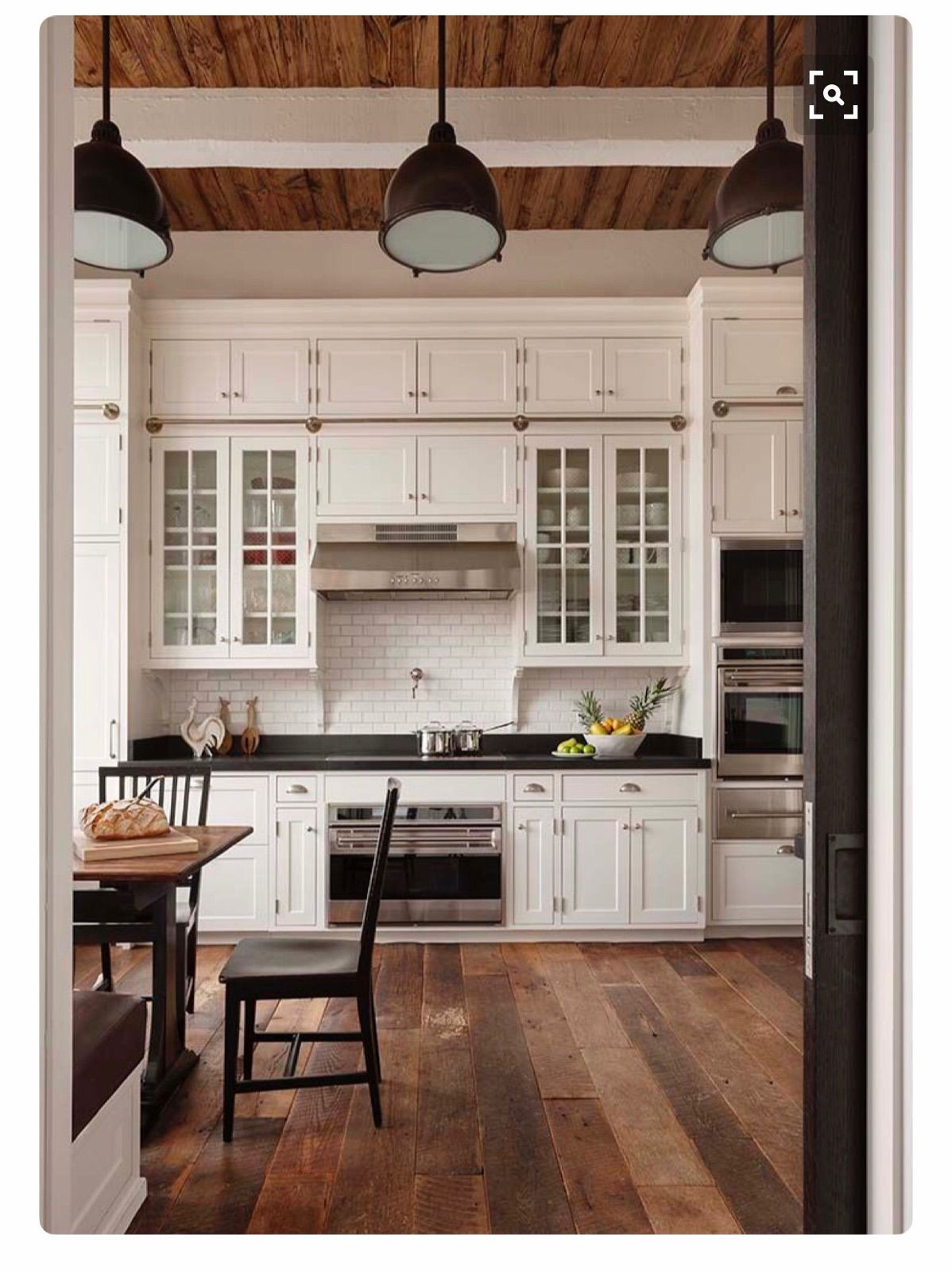 Tall White Kitchen Cabinet
 ladder rail for tall cabinets With images
