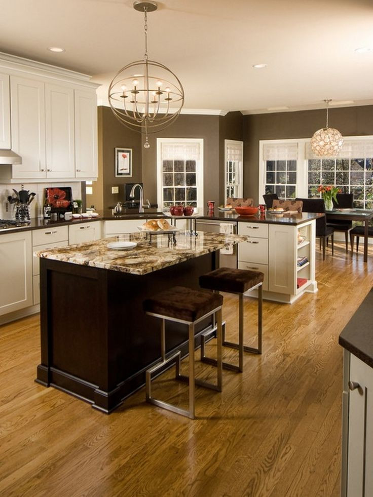 Tan Kitchen Walls
 Kitchen White Cabinets For Kitchen With Chocolate Brown