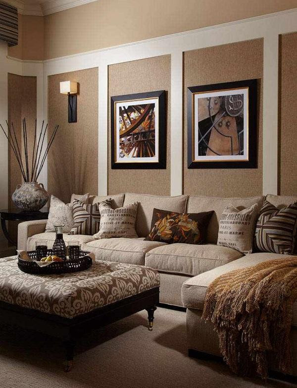 Tan Living Room Ideas
 Living room design ideas in brown and beige 50 fabulous