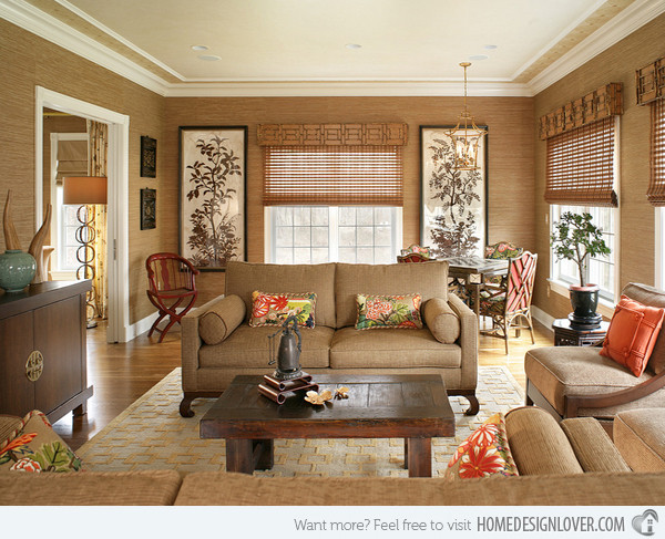 Tan Living Room Ideas
 15 Relaxing Brown and Tan Living Room Designs Decoration