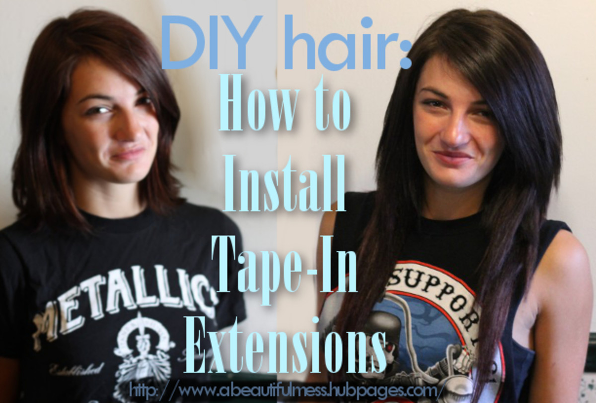 Tape In Hair Extensions DIY
 DIY Hair How to Install Tape In Hair Extensions